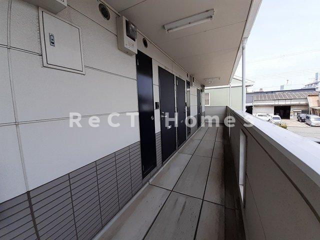 姫路市南条１丁目のアパートのエントランス