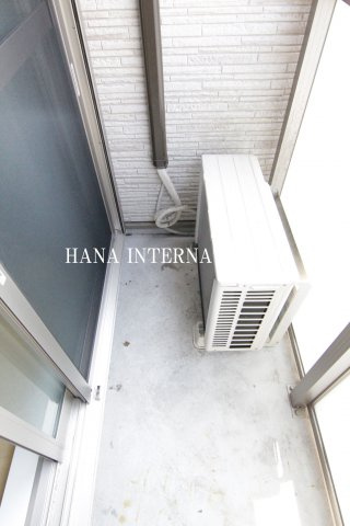 レオネクストNANTSUKAⅡのバルコニー