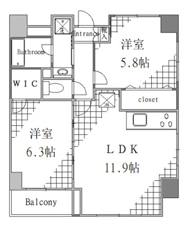 【間取り】 | カーサ　ハル