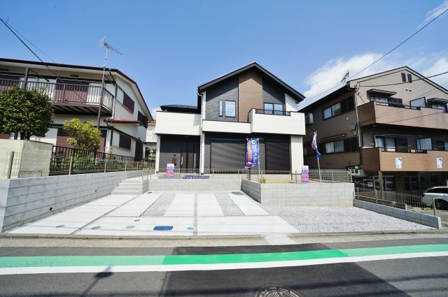【横浜市保土ヶ谷区新桜ヶ丘２丁目23-21新築戸建て】★仲介手数料無料★（藤塚小学校・橘中学校）の外観|建物完成してます。