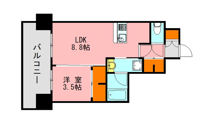 【間取り】 | LANDIC H1916　★プライスホームなら仲介手数料0円です★