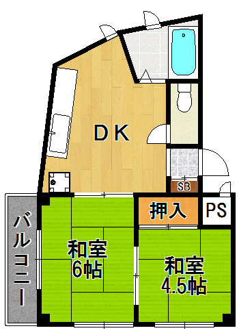 使い勝手の良い間取りです！