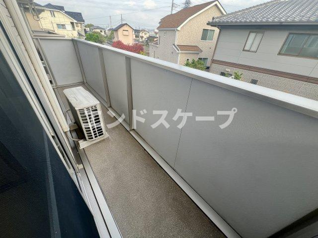 ＭＩＹＡＢＩ　Ｂのバルコニー|高崎、前橋、伊勢崎エリアのお部屋探しはエンドスケープまで！お客様の理想お聞かせ下さい♪