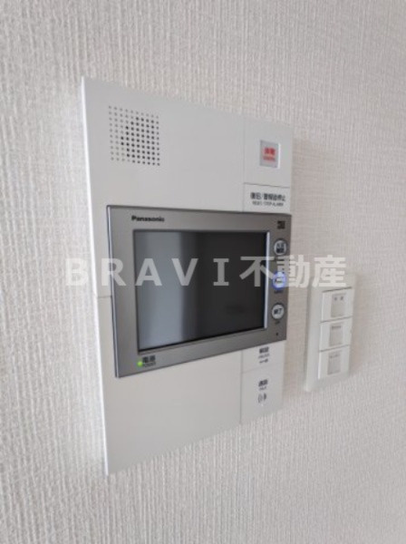 エスリード大阪城クローグ BRAVI不動産のセキュリティ|【エスリード大阪城クローグ】モニター付きインターホン