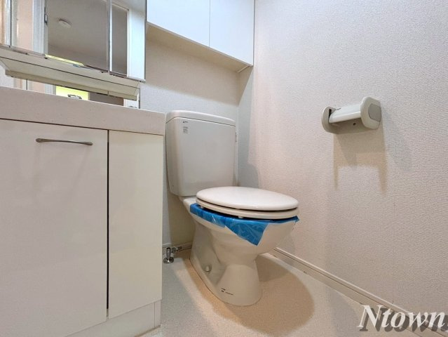 【トイレ】 | ルーエ　2番館 | 落ち着いた色調のトイレです