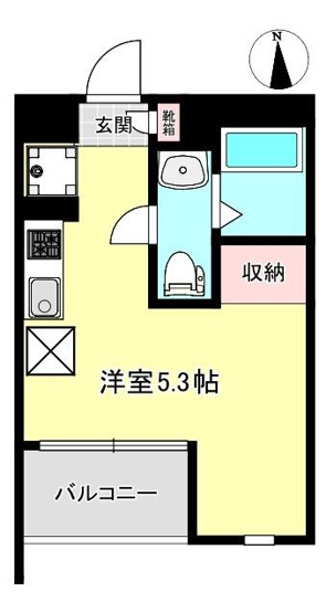 【間取り】 | ロータス平和島Ｅａｓｔ