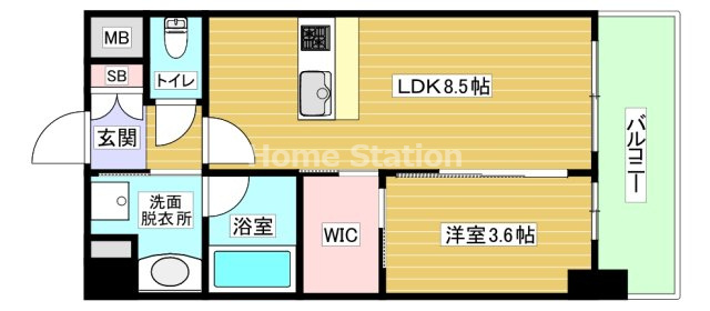 【間取り】 | ORSUS大阪福島
