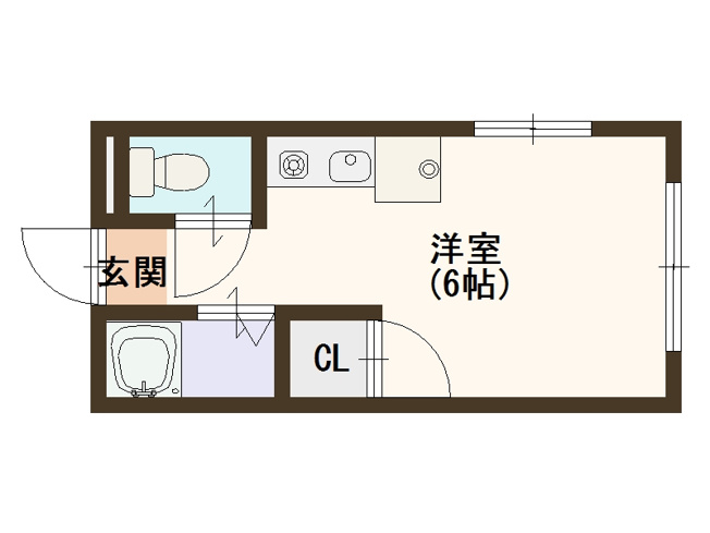 【間取り】 | エル・コーポ粉浜