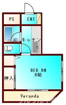 【間取り】 | 第1沖浜ビル