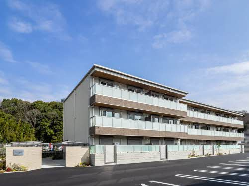 オカバ姫路青山シャーメゾン B棟の外観