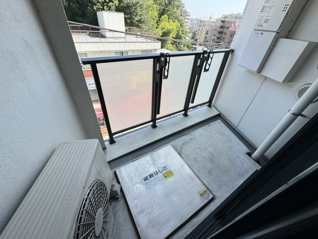 エンデュランス松戸のバルコニー