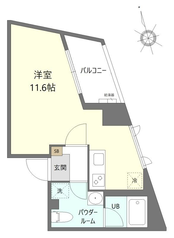 エンデュランス松戸の間取り