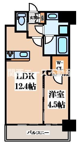 【間取り】 | ソルテラスOSAKA EAST GATE