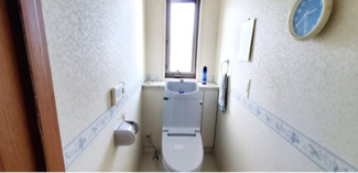 【トイレ】 | 宇都宮市御幸本町　戸建 | ２階トイレ