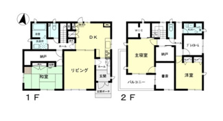 【間取り】 | 宇都宮市御幸本町　戸建