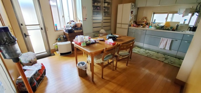 宇都宮市御幸本町　戸建のキッチン
