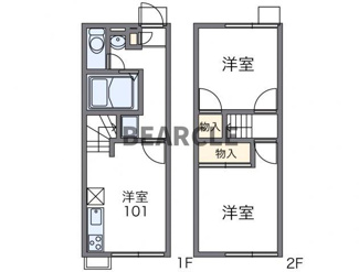 【間取り】 | レオパレスビューテラス