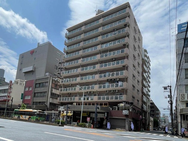 カーサ田原町の外観|駅徒歩１分の立地