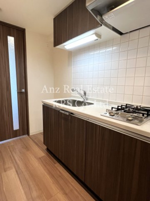 【キッチン】 | プレサンス江戸堀 | 2口ガスコンロのシステムキッチン☆