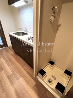 【設備】 | プレサンス江戸堀 | 室内洗濯機置き場は扉で隠すことができます☆