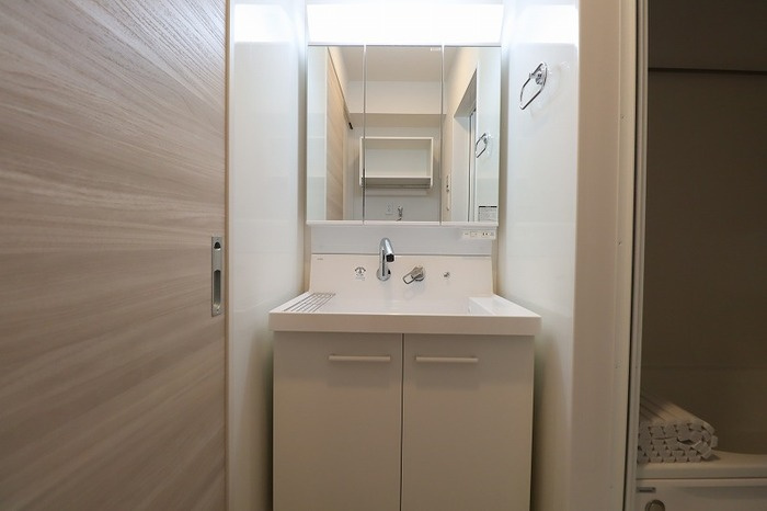 カーサソレイユⅡの独立洗面台
