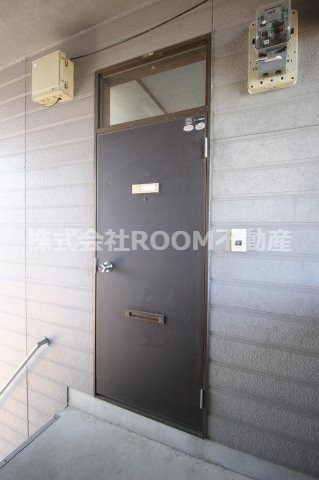 誠コーポⅡの玄関