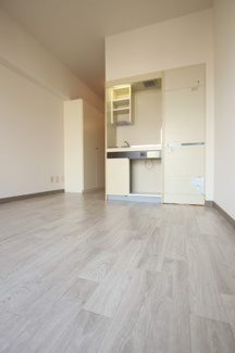 明るい南東向き、6.5帖のお部屋です。