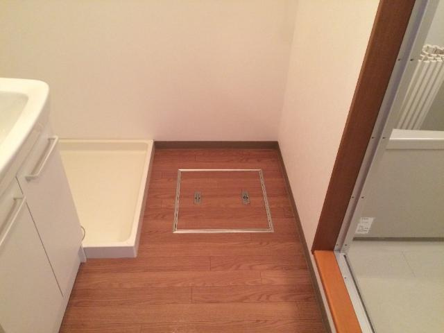 ボヌールAKIの洗面所|洗面