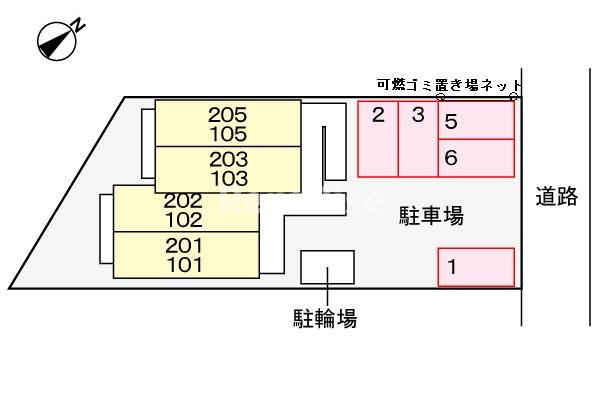 プレ　デユ　ボアの駐車場|駐車場