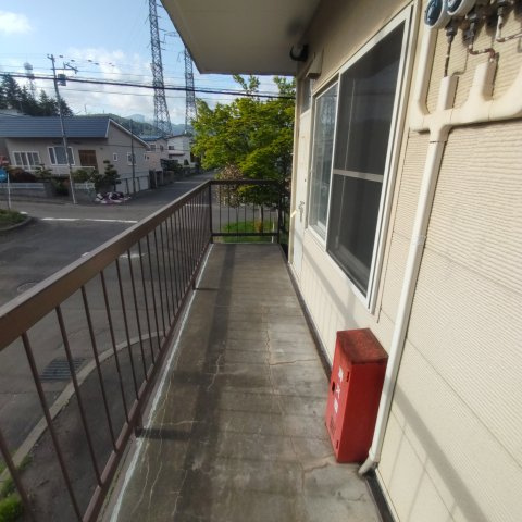 コーポｍｉｏのバルコニー