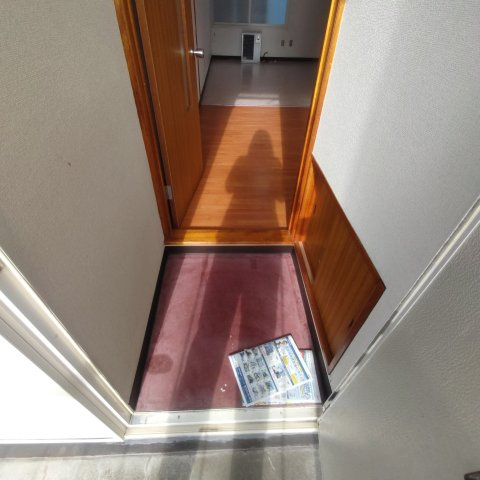 コーポｍｉｏの玄関