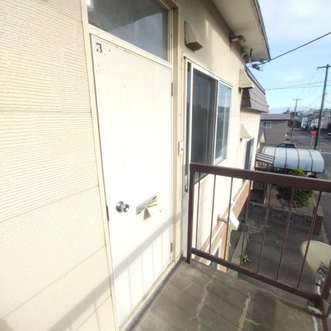 コーポｍｉｏのバルコニー