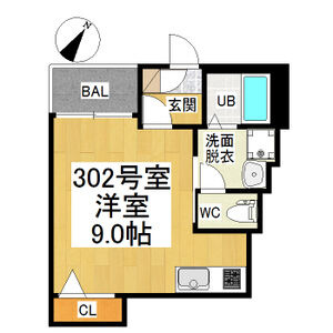 R-Smart covo新栄の間取り