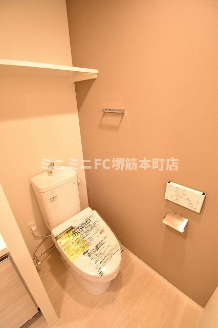コンフォリア・リヴ北久宝寺Qのトイレ