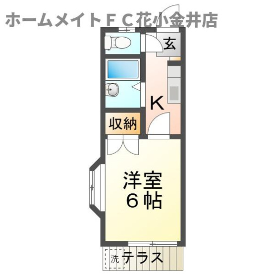 【間取り】 | 金子コーポ６０