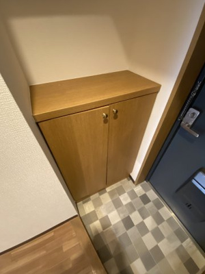 【玄関】 | パルメーラ山手 | 下駄箱あります。