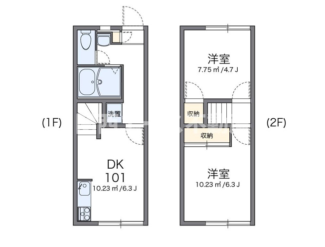 【間取り】 | レオパレス上田原