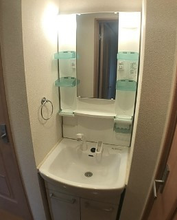 チャームビラⅡの洗面所