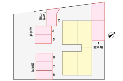 【駐車場】 | ユーメゾン内浜