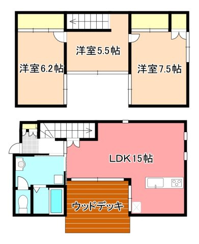 エクリュ光岡　Bの間取り