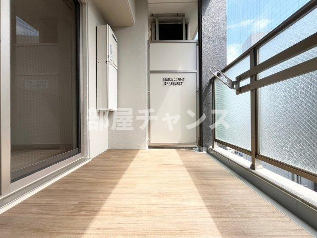 エステムプラザ名古屋駅前プライムタワーのバルコニー|広々としたバルコニーです
