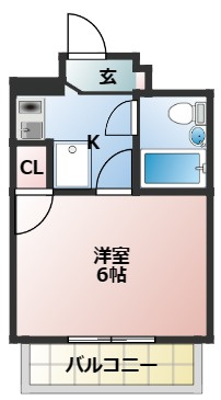 キャピタル壱番館の間取り