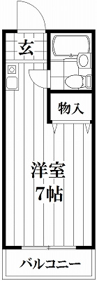 【間取り】 | コーポアップタウン