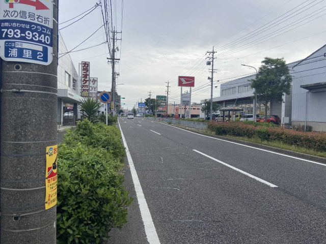 浦里2丁目 貸店舗の駐車場