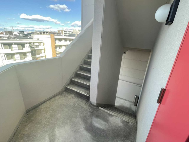 【名東区】名古屋セントラルインタービルのバルコニー