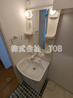 【独立洗面台】 | ミハス南烏山 | ※クリーニング中の撮影※