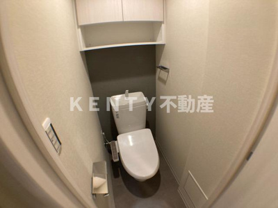 【トイレ】 | コンフォリア東大井Ⅱ | シンプルで使いやすいトイレです