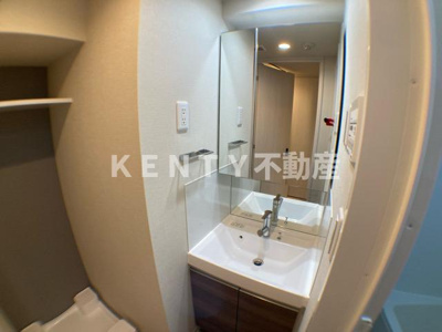 【洗面所】 | コンフォリア東大井Ⅱ | 使いやすい洗面所です