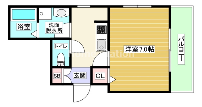 【間取り】 | ロジュマン花川