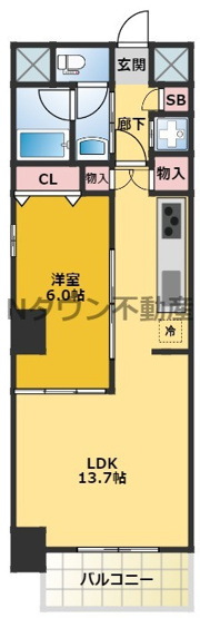 【間取り】 | アモン　フォンテーヌ | 間取りです。
